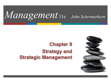 Chapter 9: Strategic Management Flashcards .
